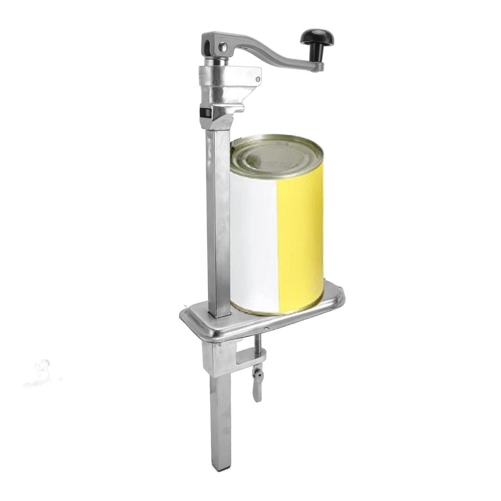 Commercial Can Opener Stainless Steel Heavy Duty Efficient Manual Table Can Opener for Restaurants Hotels