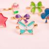 Adjustable Flower Animal Ring 36 Pcs Kawaii Cartoon Children Rings Gift for Kids