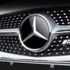 AABIH1 18.8cm Car Front Grille Large Badge Decal Stickers For Mercedes Benz C350 C180 C200 C250 C300 C Class W204 W108 W124 W126 W169