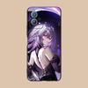 HSR Castorice Matte TPU Mobile Phone Case for Huawei P60 P50 P40 P30 P20 P10 P9 P8 Pro Lite Plus Colorful Printing Cover