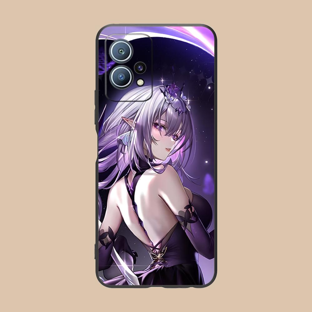 HSR Castorice Matte TPU Mobile Phone Case for Huawei P60 P50 P40 P30 P20 P10 P9 P8 Pro Lite Plus Colorful Printing Cover