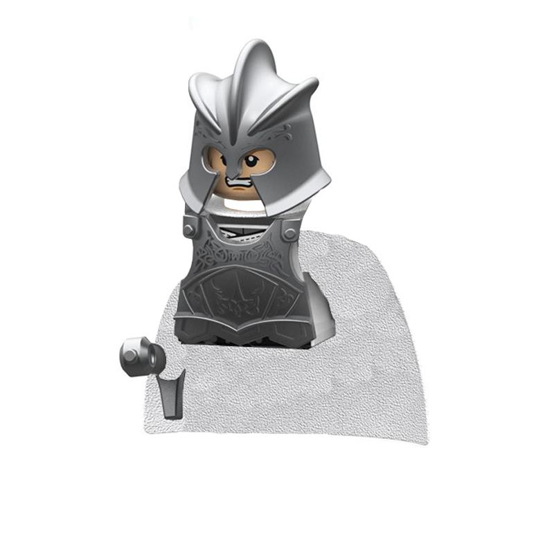 1pcs Thrones Golden Armor Warrior Guard Jaime Lannister Barristan Selmy Meryn Trant Building Blocks Mini Action Figure Toys