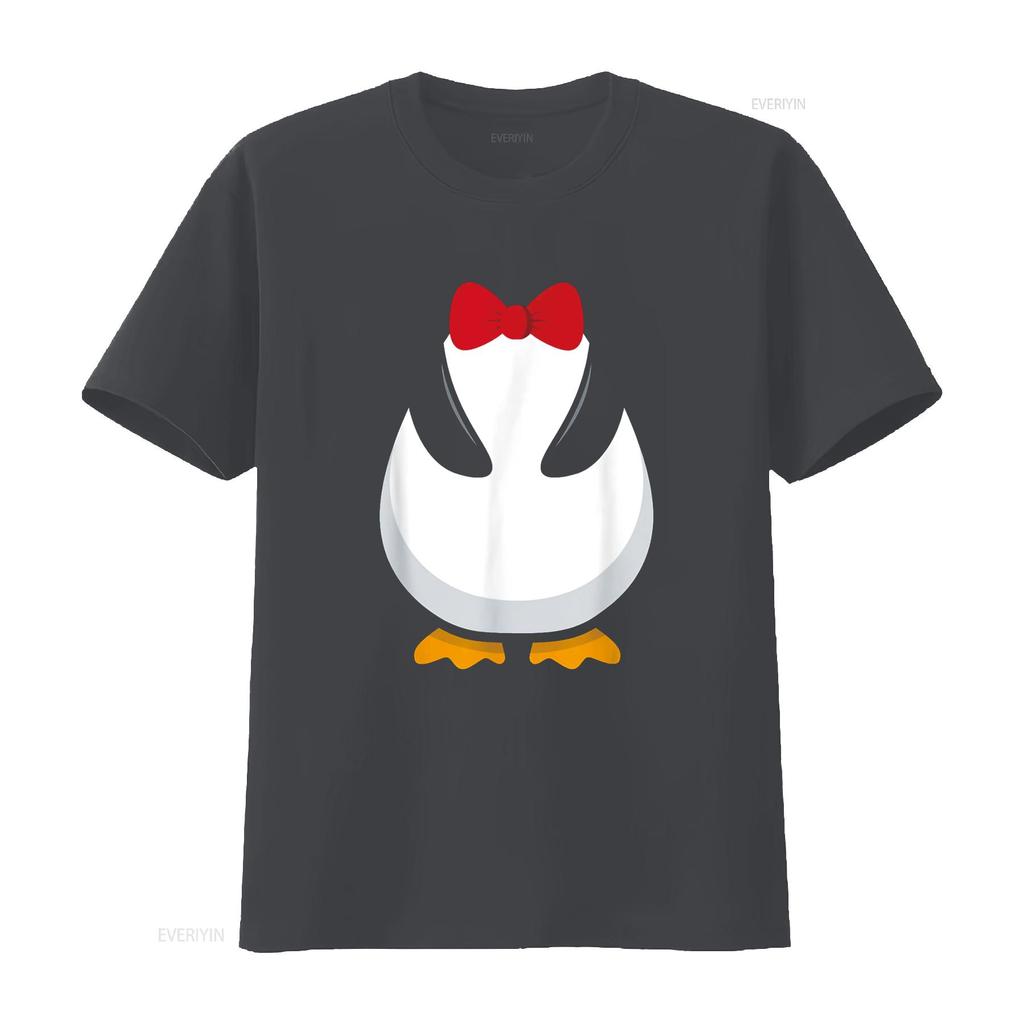 Penguin Costume T Shirt Halloween Outfit Bowtie Cute Animal vintage Washed Comfortable Stylish designer clothes