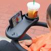 3 In 1 Stroller Cup Holder With Phone Holder And Snack Tray.Stroller Snack Tray Attachment, Universal Bottle Holder For Walker,Scooter,Stroller