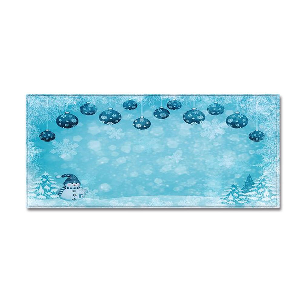 Christmas Kitchen Sand Carpet Doormat Long Floor Mat