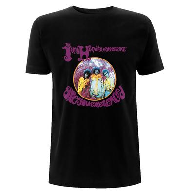 Unisex tričko Jimi Hendrix Are You Experienced Black Tee