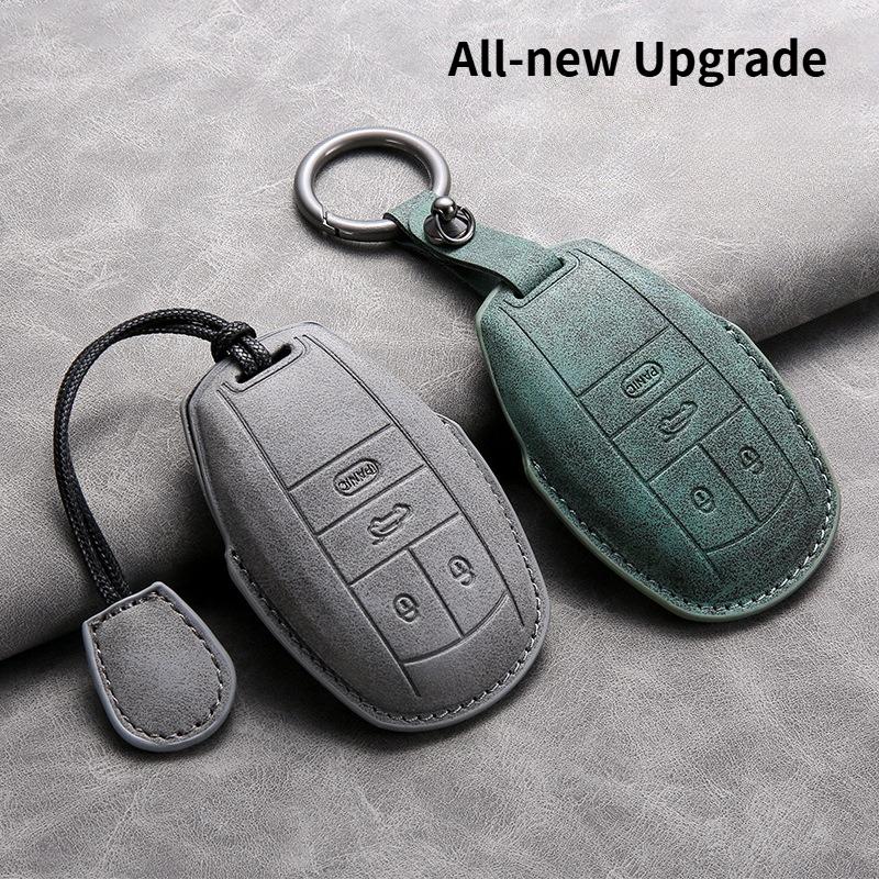 Smart Key Protective Cover for Bentley Flying Spur Continental GT Bentayga Mulsanne PU Car Remote Keychain Accessories gzhw7