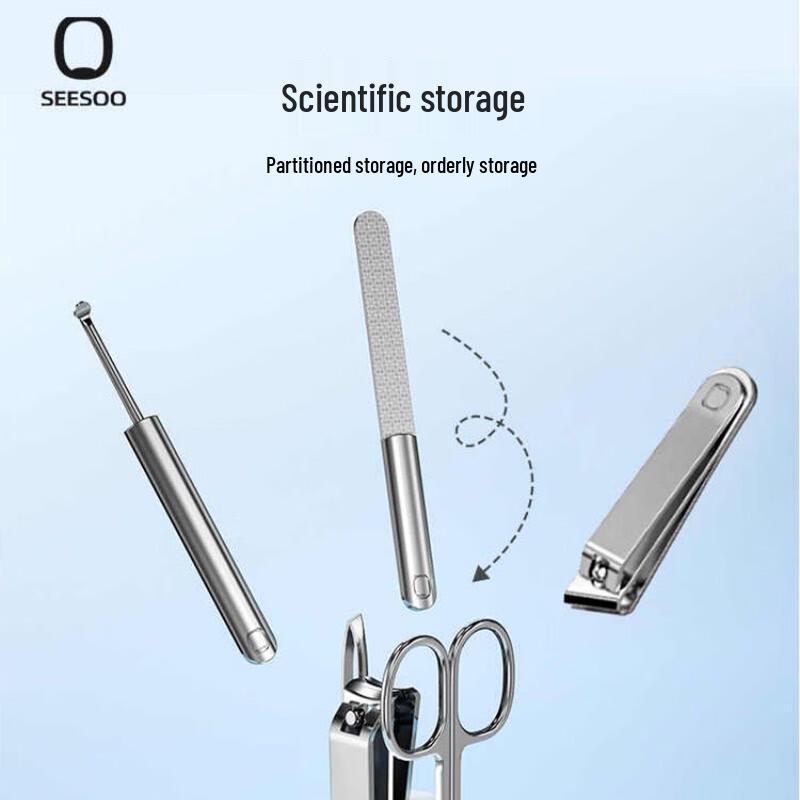 Qisu 6-piece Nail Clipper Set