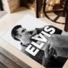 Elvis Presley Legende Bodenmatte Design für Eingangsbereich Esszimmer Spielzimmer Arbeitszimmer Rutschfeste Teppich Büro Heimdekoration Spirituelles Geschenk