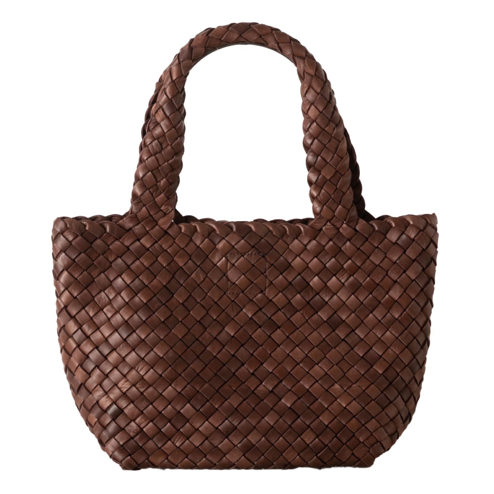 

СУМКА від Imai Bag Сітка Поні Натуральна Шкіра Кошик Плетена Сумка-Тоут з Натуральної Шкіри [IMAI 1977] Сумка, Сумка, Жіноча (33549CHO) шоколадний