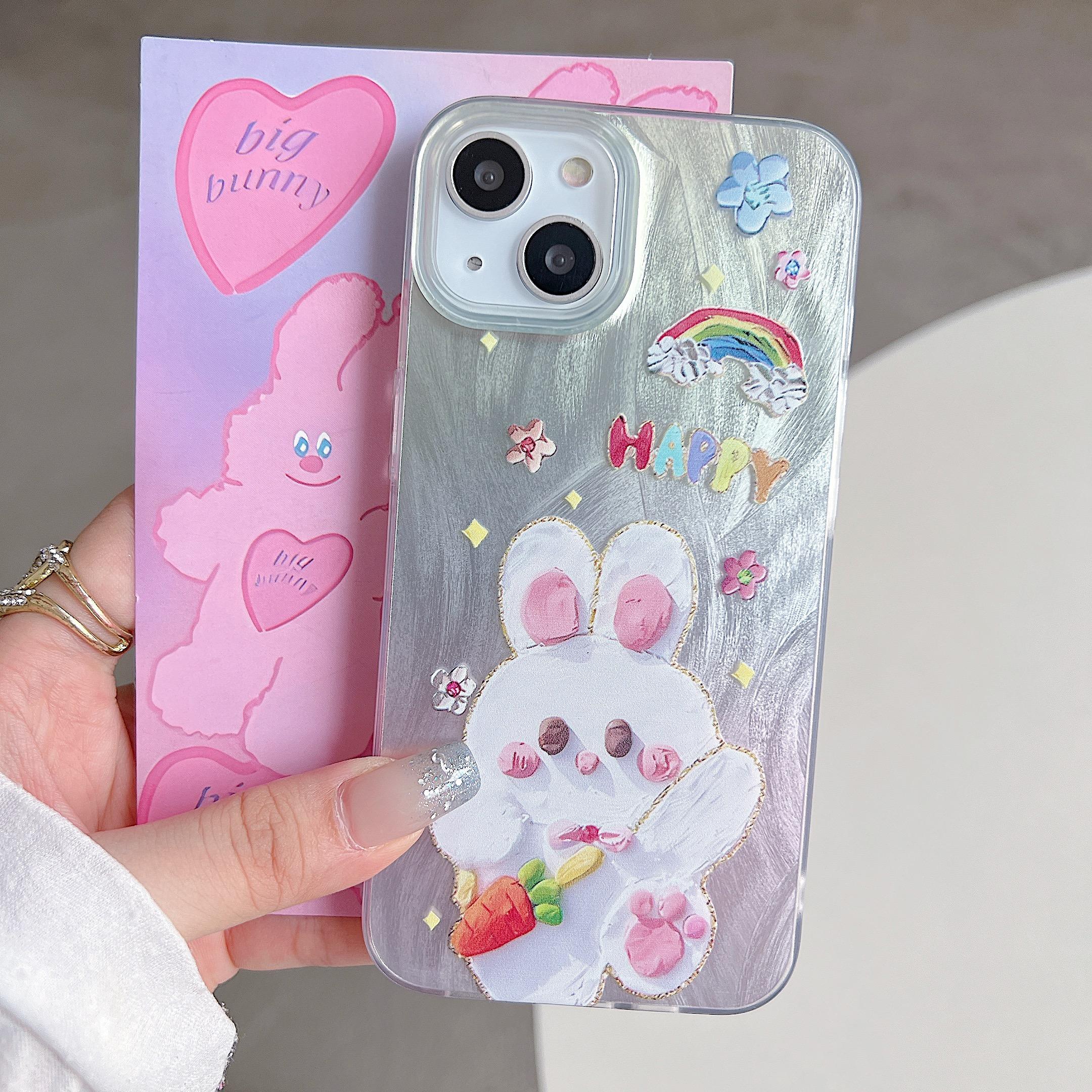 

Силиконовый чехол Laser Elephant Bunny для Xiaomi Redmi Note 12 11 Samsung A54 A24 A14 Oppo A78 A58 A38 Tecno Spark 10 Funda Painted Cover Soft TPU Bumper Honor X40 GT/Honor 30 (5G)