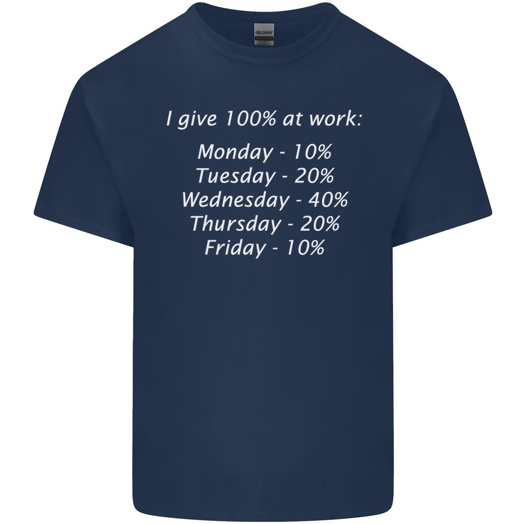 I Give 100 At Work Funny Office Slogan Unisexs Light Cotton TShirt