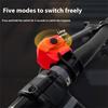 Bike Electronic Horn 110dB Type-C Charging Warning Safety Bicycle Mini Alarm for MTB Handlebar of 22-31.8mm
