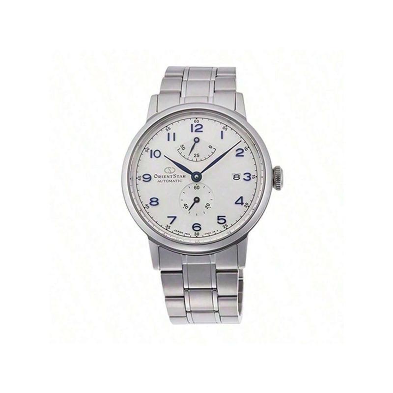 Men's automatic mechanical watch; white/blue/black dial; 39mm stainless steel strap RE-AW0001B00B/RE-AW0002L00B/RE-AW0006S00B
