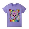 A1057 Kids Boys Girls Sprunki Casual Summer T-shirt