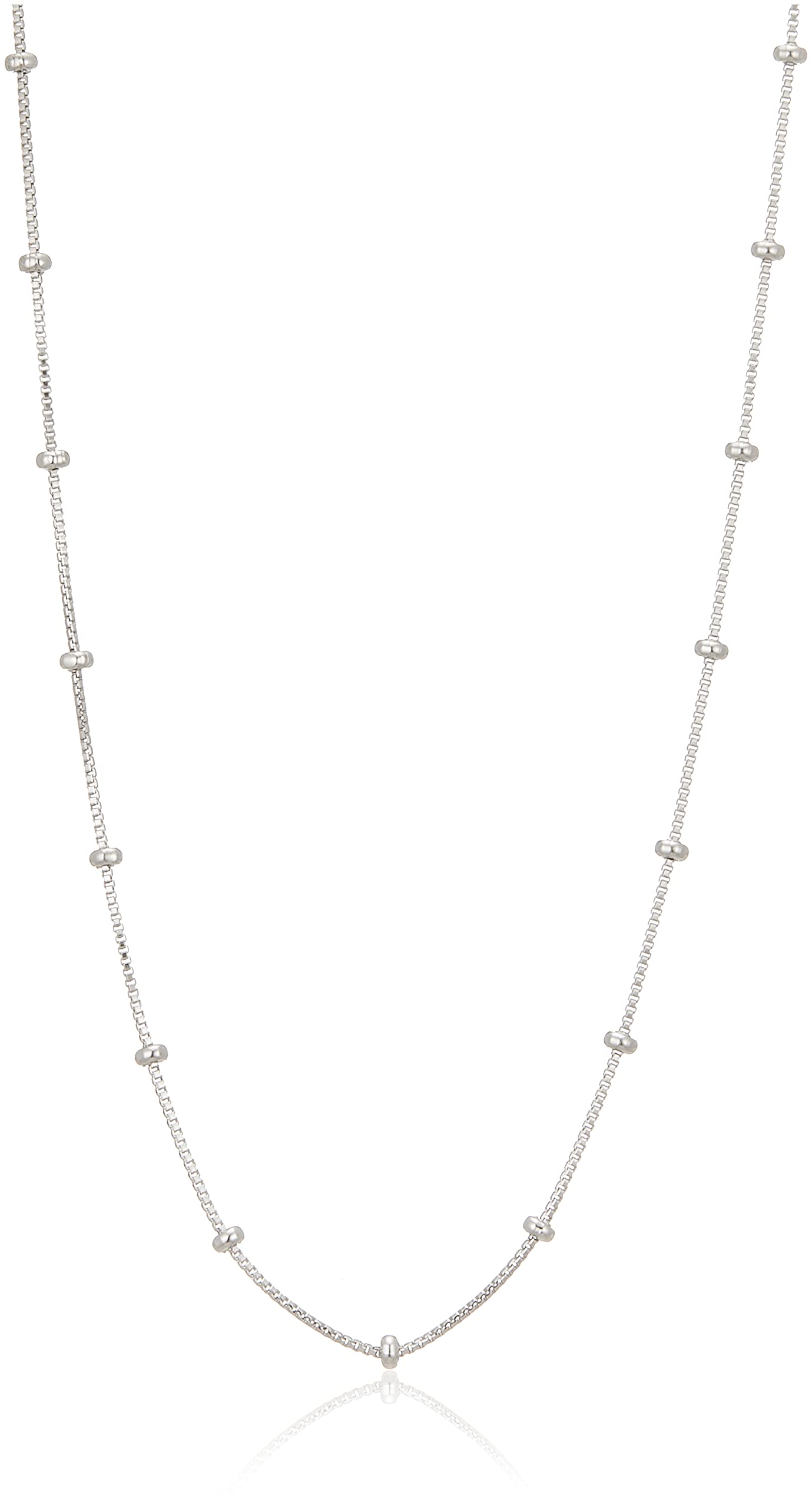 

Exedia Platinum 850 Comet Chain Necklace 50cm Length Adjustable Free Adjuster PNCME E0250 [Exedia] (Pt850)