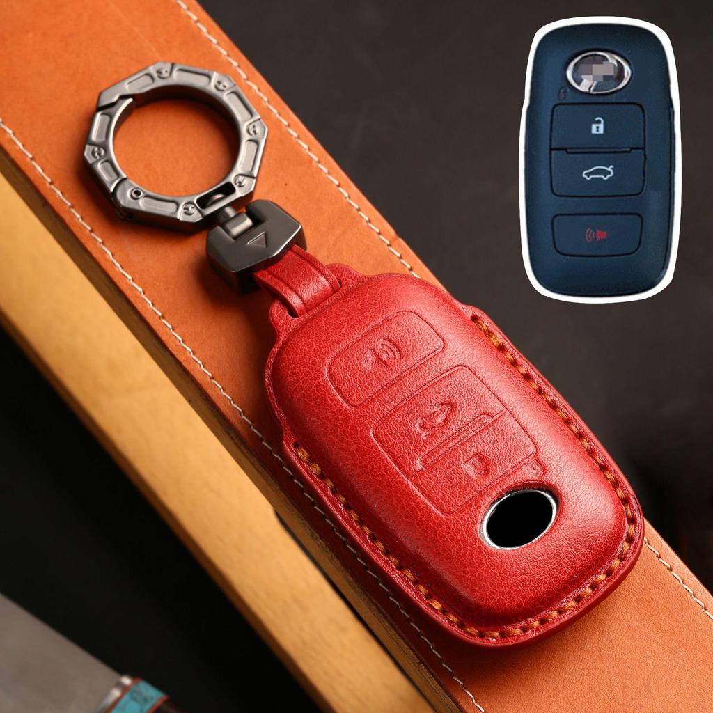 Genuine Cowhide Key Bag Cover for Malaysia PERODUA Beiluda