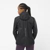 Salomon Bonatti Wasserdichte Jacke, Größe Deep Black, Damen, LC2128900, M,
