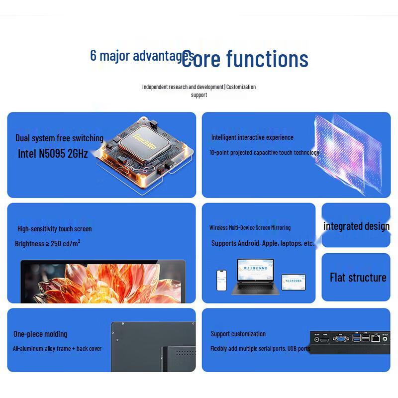 TouchWo Interactive Flat Panel Display with Built-in PC (CN version)