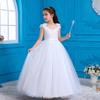 Mädchen Rosa Träger Tüll Prinzessinnenkleid Kinder Festliches Kleid