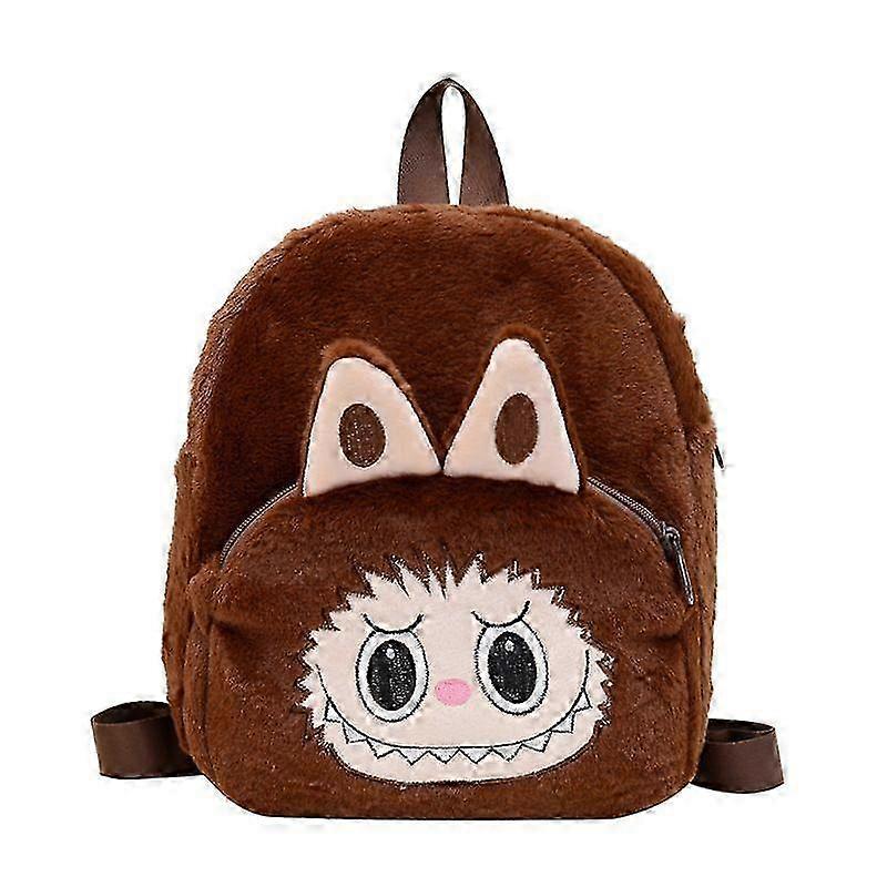 Labubu Bakcpack for Girls Kids Cute Cartoon Plush Doll Bag Student ...