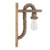 Wooden Rope Wall Lamps, Home Decor Items E27 Holder Lantern Light Vintage Wall Hanging Antique Decorative Fancy Light