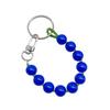 Colorful Beaded Keychain Unique Phone Charm Chain Eye Catching Keyring Decoration Bag Pendant for Various Occasion