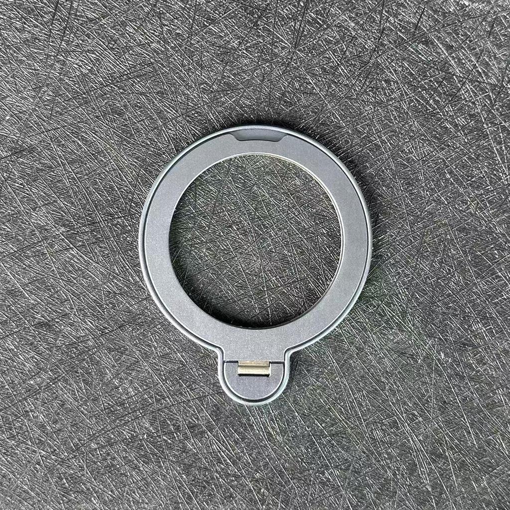 360° Rotating Magnetic Metal Car Mount with N52 Ring Buckle