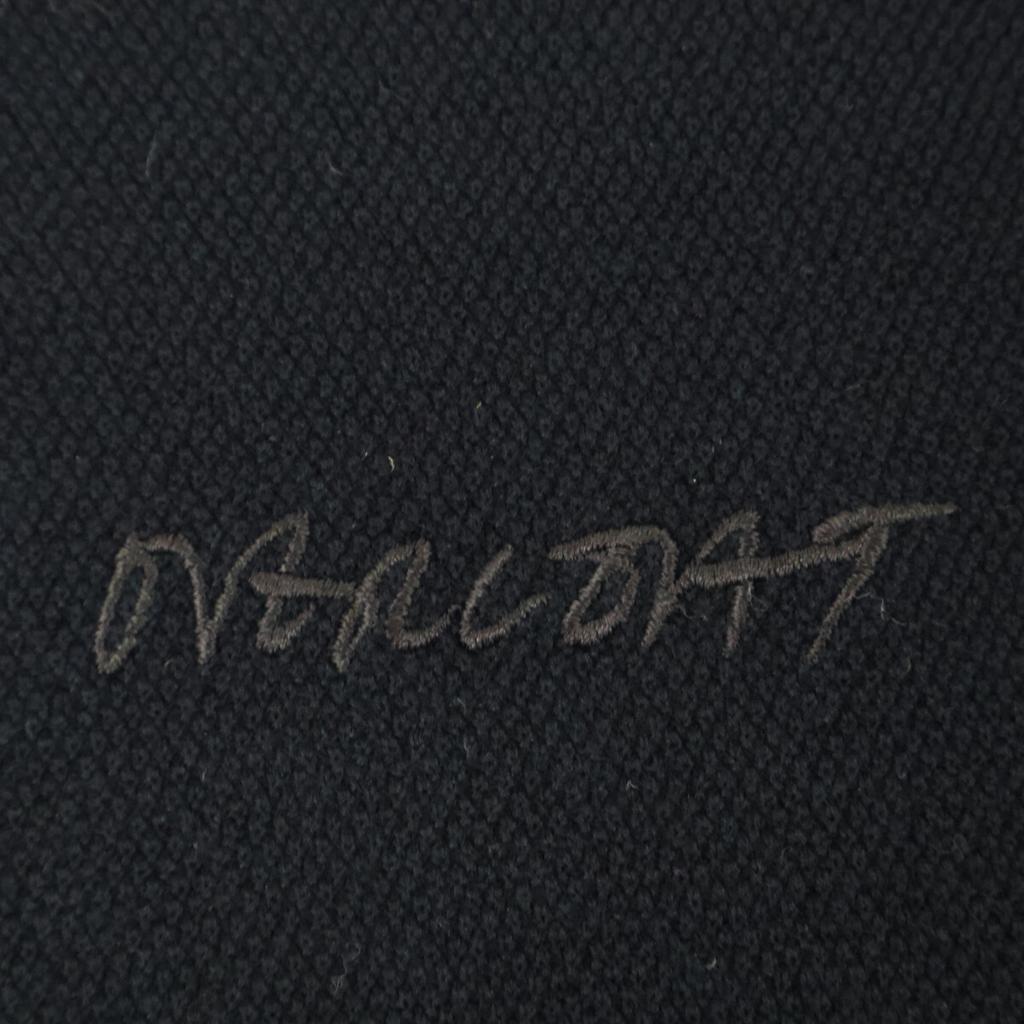 OVERCOAT S23K02-AG Black Short Sleeve Polo Shirt tops OO blackUsed
