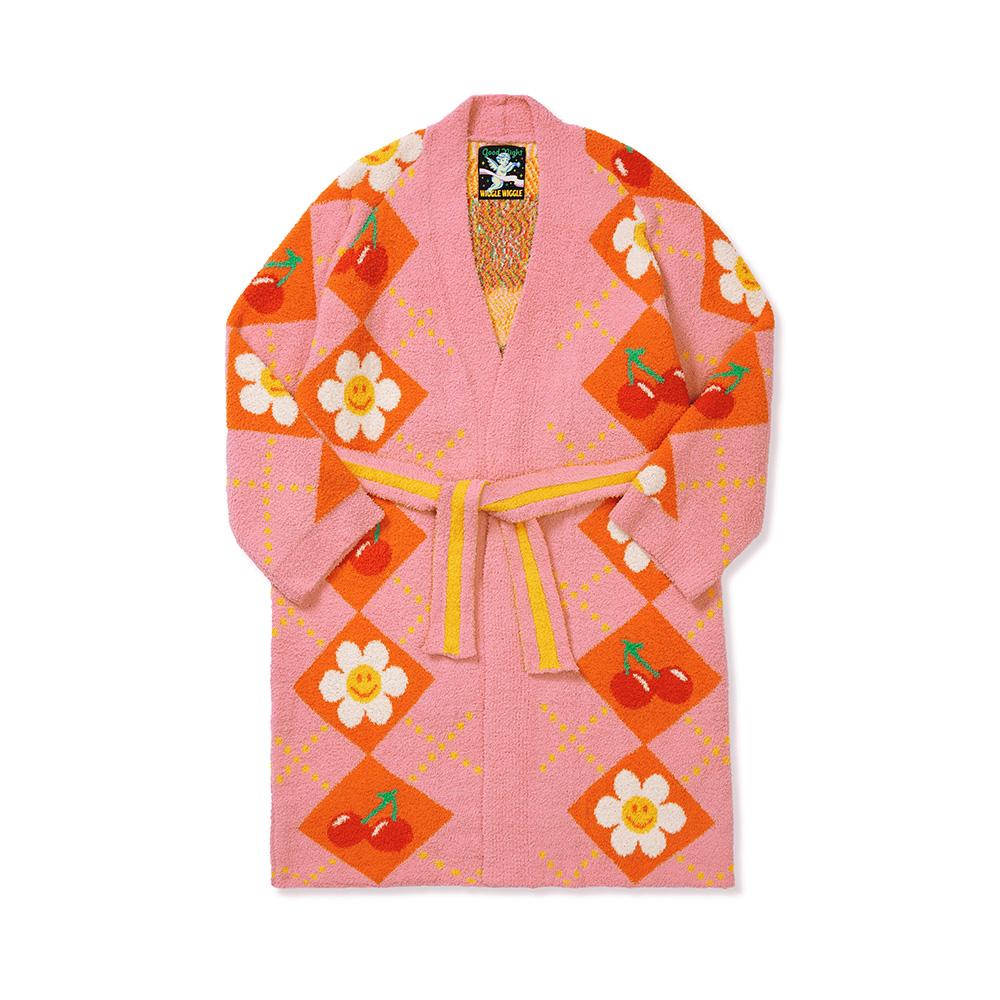 

Халат для отдыха Wiggle Wiggle – Smile Cherry Argyle