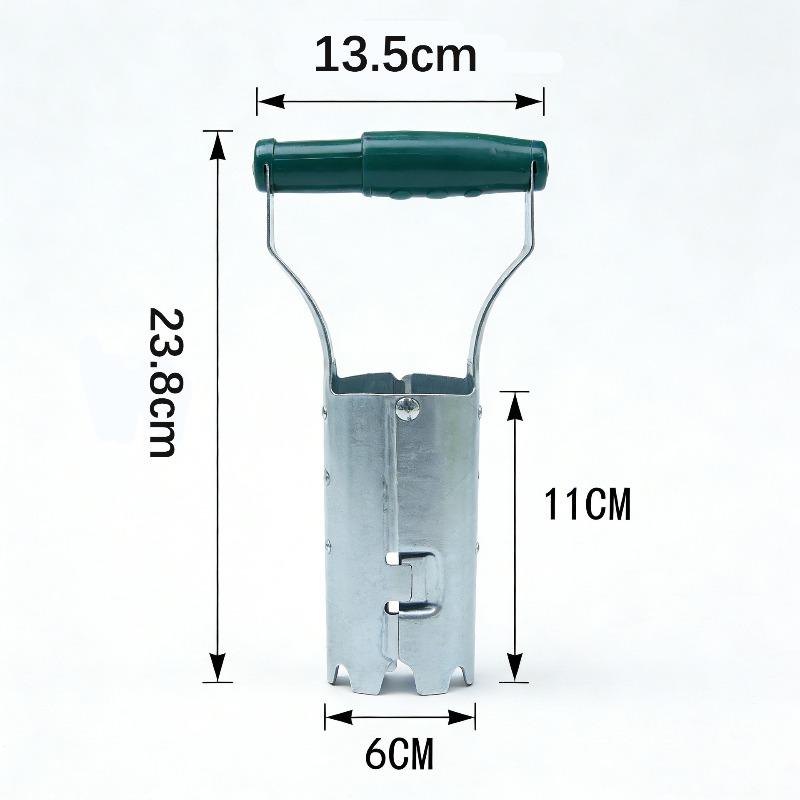Gardening Transplanter, Vegetable Planting Digger, Fertilizer Applicator, Gardening Tools 1pcs темно-зеленого