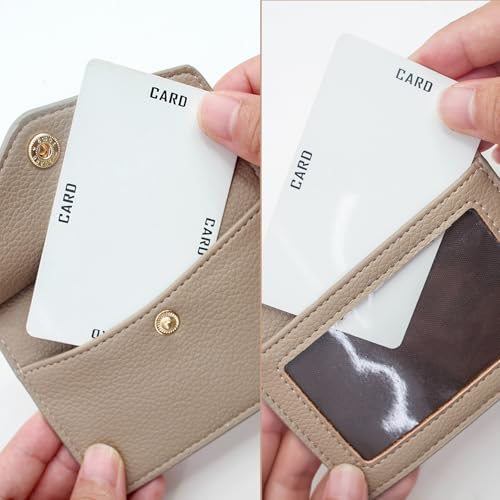 boshiho Name Tag Case, Neck Hanging, Stylish, Horizontal, Double-Sided, Reel, Pen Holder, Neck Strap Included, Genuine Leather, ID Card Holder
