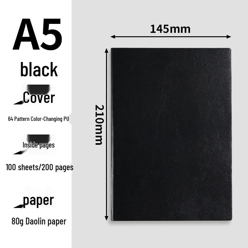 Custom A5 Thick Business Notebook for Office & Meeting Minutes with Logo Printing