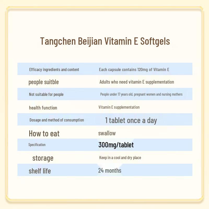 By-Health Vitamin E Softgels