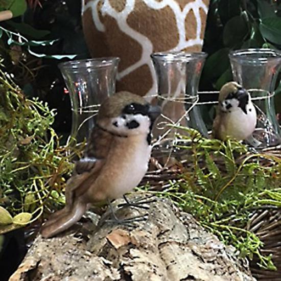 HANSA Plush Toy 7019 Sparrow 10 TREE SPARROW