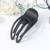 French Style Hair Claw Hollow U-shaped Strong Grip Women Hair Clip Curved Ponytail Holder Hair Styling Tool