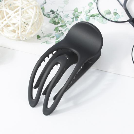 French Style Hair Claw Hollow U-shaped Strong Grip Women Hair Clip Curved Ponytail Holder Hair