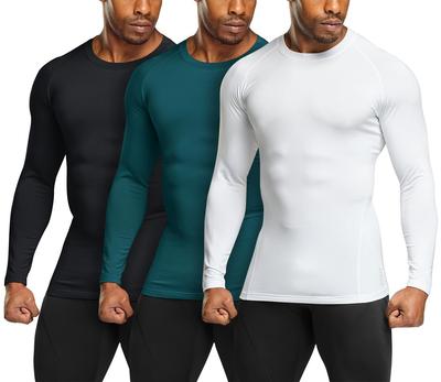 ATHLIO Winter Compression Round Cold Weather Sports Set and Compression Innerwear for Power Underwear for Gym Strength and Exercise Men's Wear, Neck,