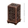 Square Vertical Incense Burner Small Xiangyun Alloy Incense Holder Indoor Aromatherapy Home Ornament Chinese Plum Inense Burners