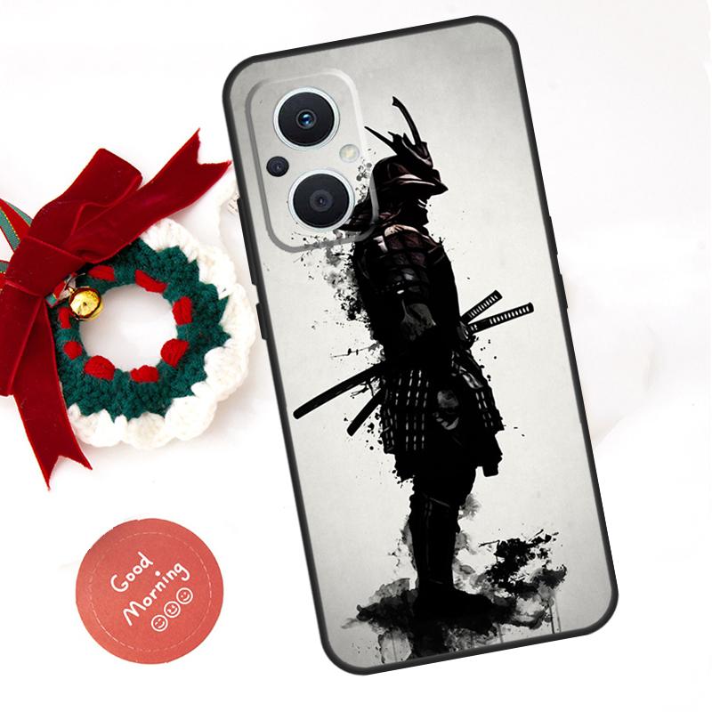 Japanese Samurai Ninja Case For OPPO Reno 8 7 6 5 4 Lite 11F 10 Pro 8T 5Z 4Z OPPO Find X6 Pro X2 Neo X3 X5 Lite