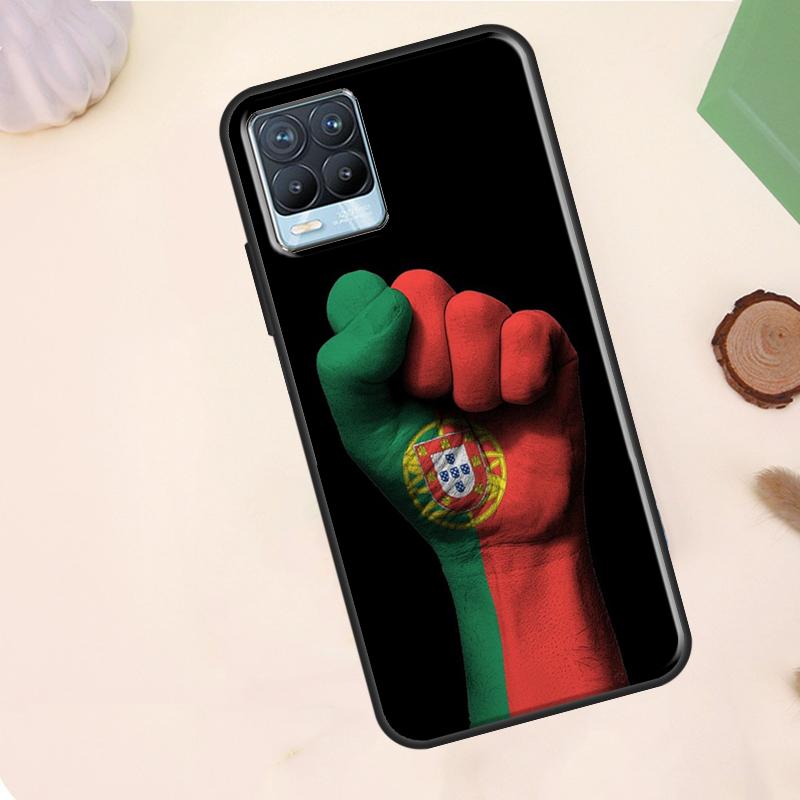 Portugal Flag Case For Realme 15 Pro GT7 GT6 C75 C65 C67 C61 C53 C55 C51 C35 C63 C71 11 12 13 14 Pro Plus