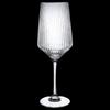 Vintage Ribbed Wine Glass