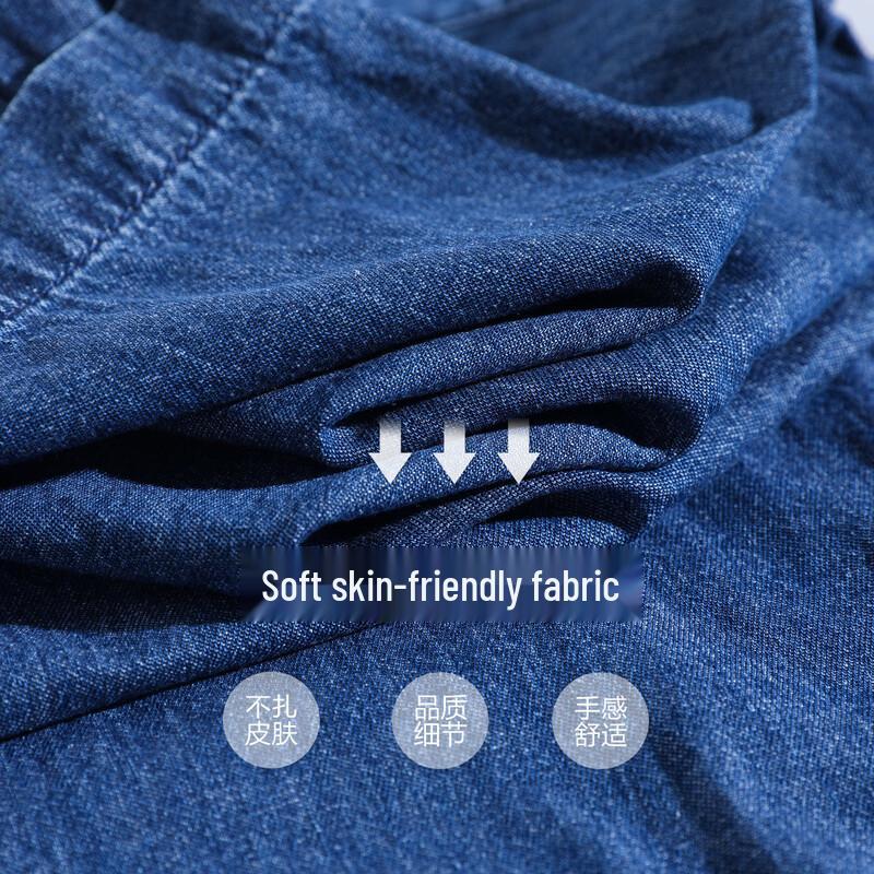 Demana Women's High-Waist Loose Cropped Denim Jeans