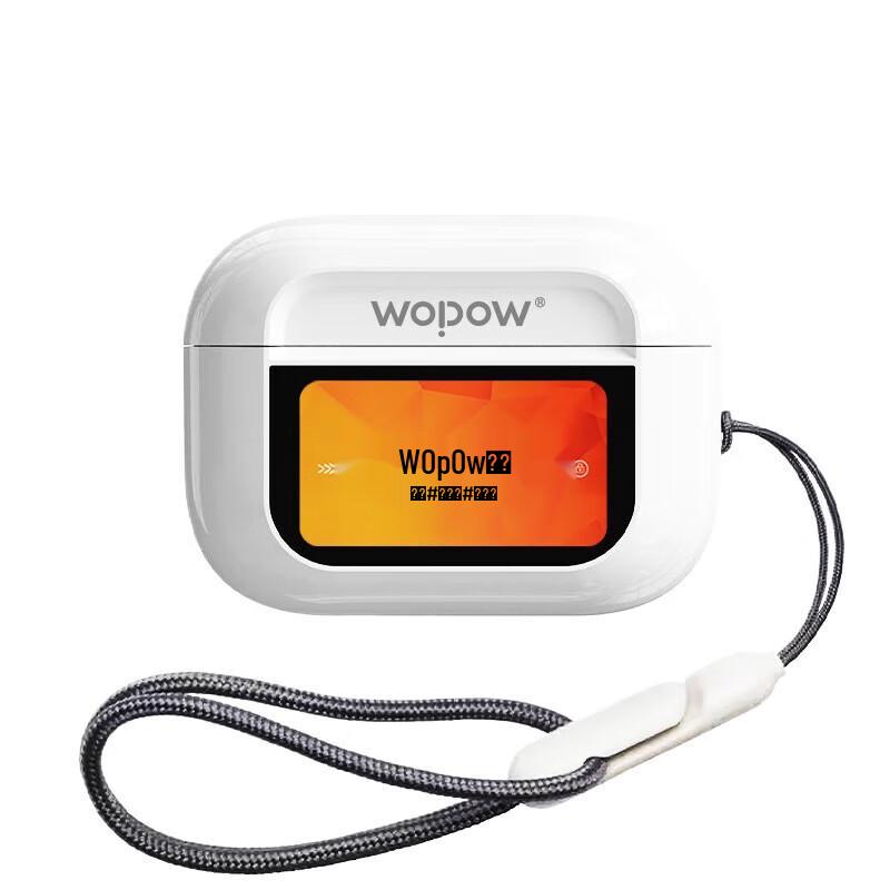 WOPOW Airpro5p Wireless ANC Earbuds with Display