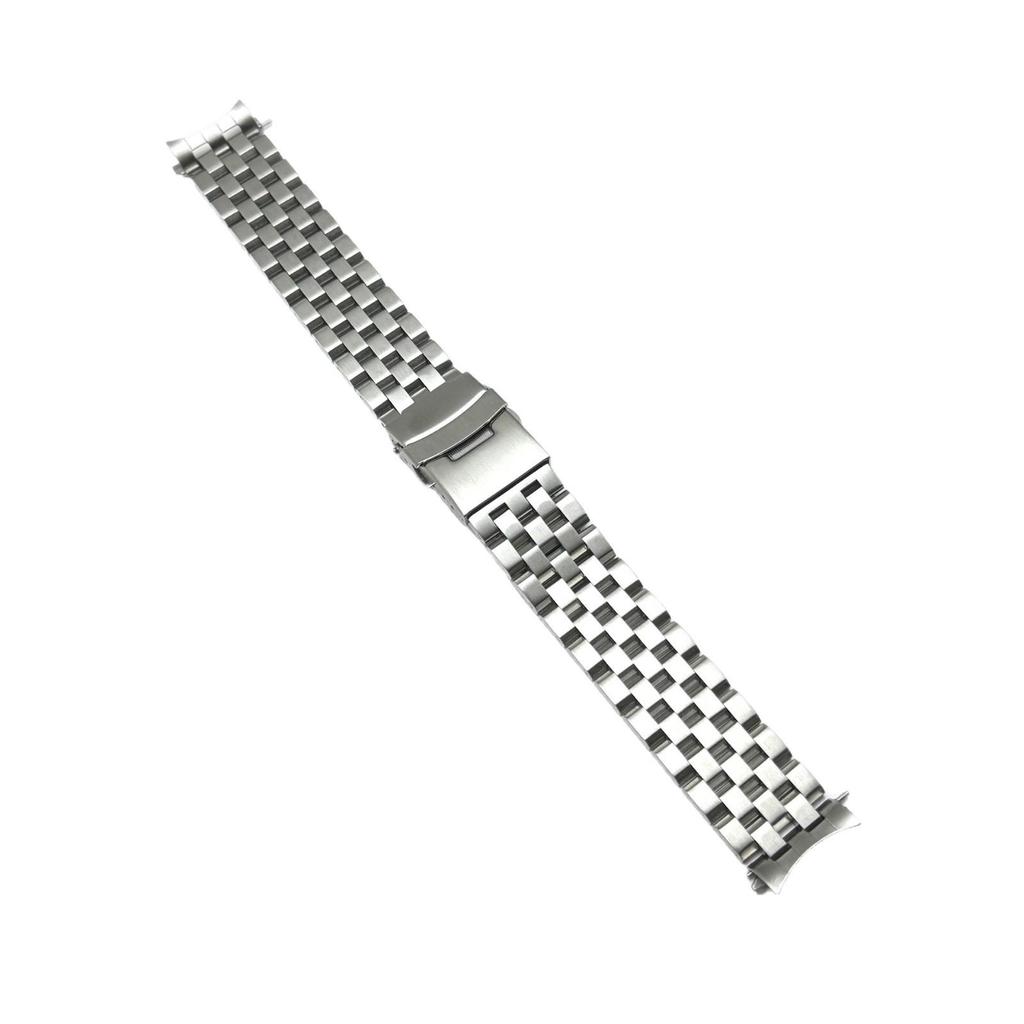 Stainless Steel Tank Chain Watch Band for Seiko Turtle SRP773/775/777/A21, 22mm