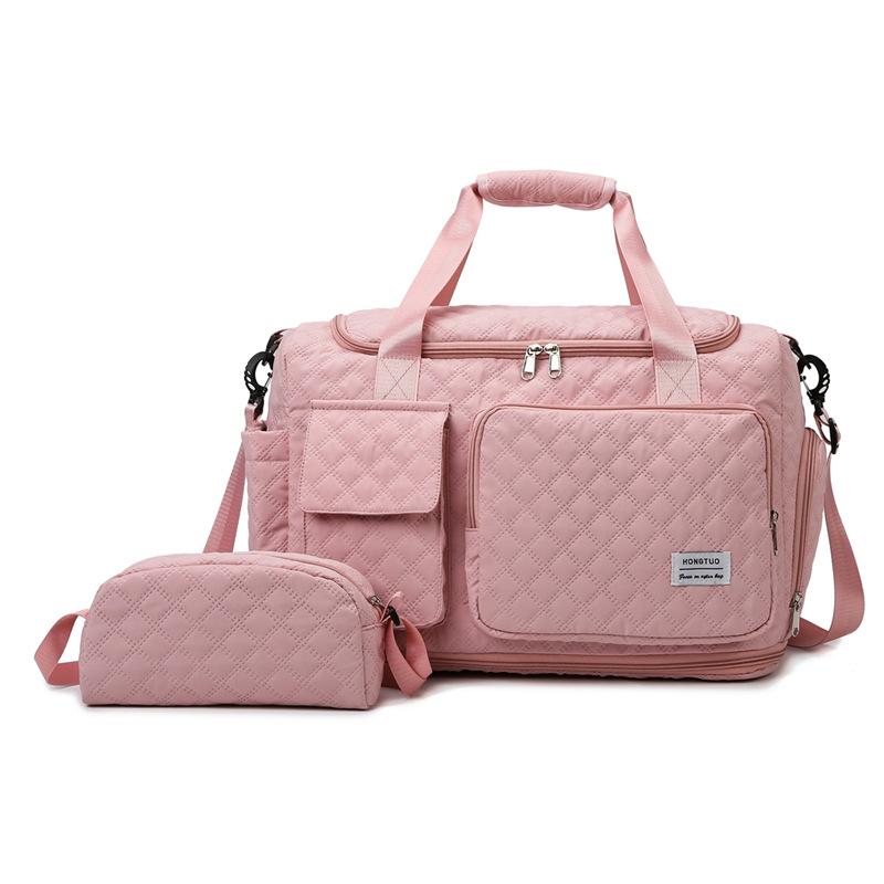 New travel bag dry and wet separation fitness bag large capacity yoga bag sports tote bag shoulder messenger bag