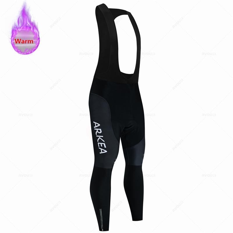 Arkea-Thermal Fleece Cycling Jersey Set, Bicycle Clothing, Outdoor Bike Clothes, MTB Ropa Ciclismo, Bib Pants Set, Winter