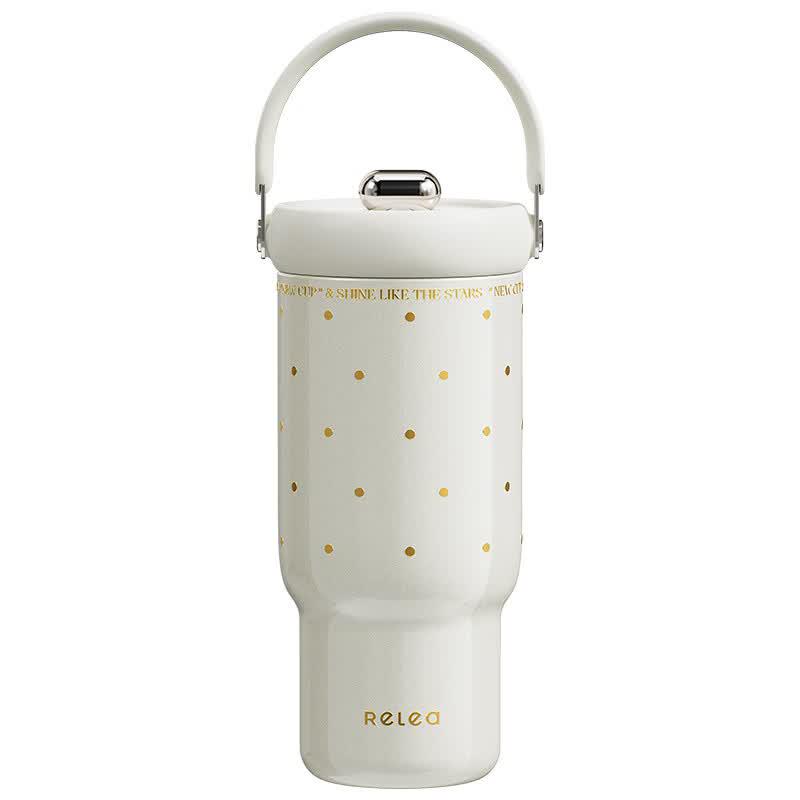 RELEA 316L Stainless Steel Insulated Straw Water Bottle