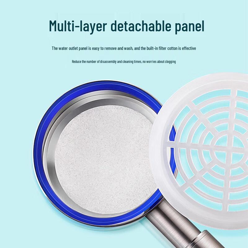 High-Pressure Shower Head Set