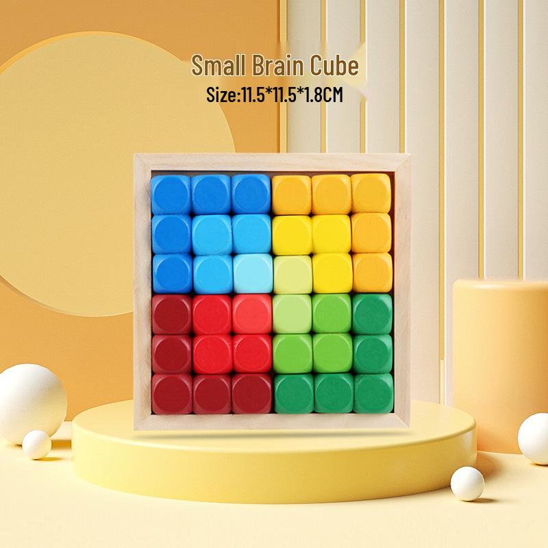 

Детский деревянный 3D-пазл: Развитие мозга и игрушка-пространственные строительные блоки